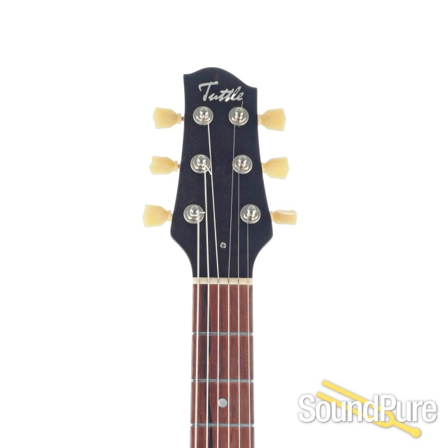 Tuttle Carved Top Deluxe Tobacco Burst #7 - Used — image 4