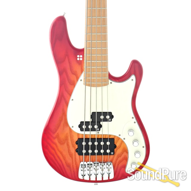 Sandberg California II VM Cherry Burst 5 String Bass 39801 — image 1