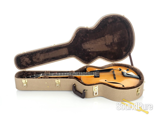 Comins GCS-16-1 Vintage Blond Semi-Hollow Electric #118125 — image 4