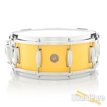 Gretsch 5.5x14 USA Custom Maple Snare Drum-Yellow Gloss Gretsch 5.5x14 USA Custom Maple Snare Drum-Yellow Gloss
