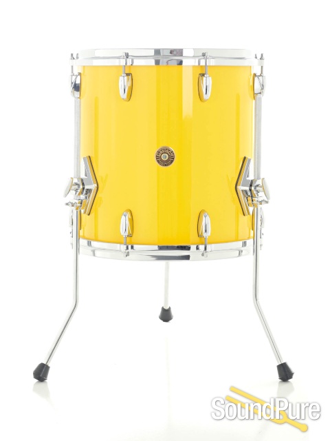 Gretsch 3pc USA Custom Drum Set Yellow Gloss 12/14/20 — image 2