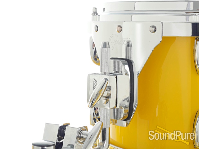 Gretsch 3pc USA Custom Drum Set Yellow Gloss 12/14/20 — image 6