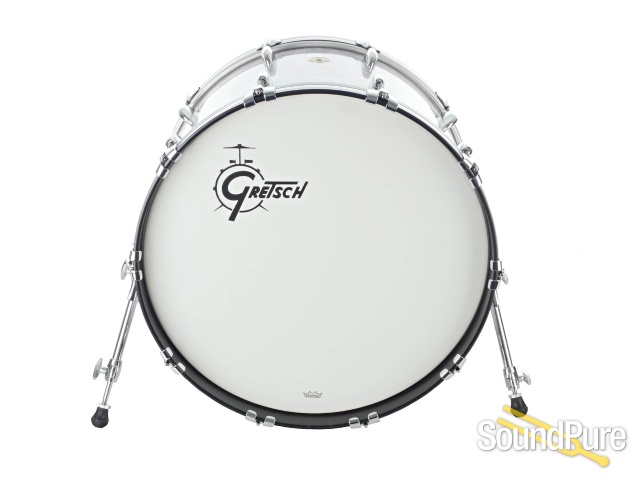 Gretsch 3pc USA Custom Drum Set-White Marine Pearl 12/16/22 — image 3