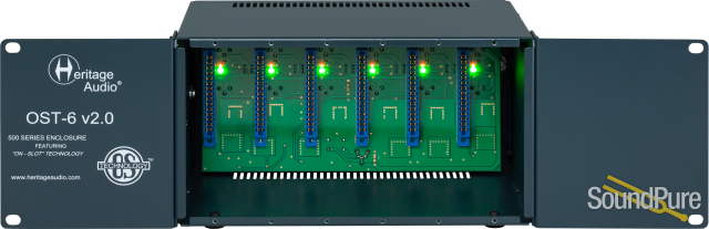Heritage Audio OST-6 v2.0 Six-Slot 500-Series Rack