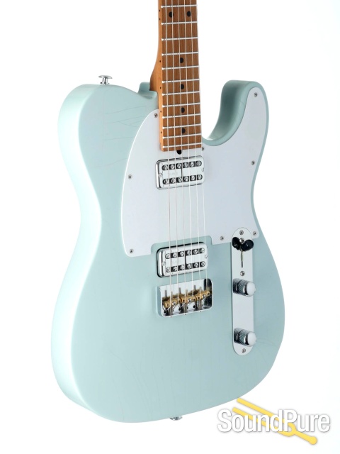 Suhr Custom Classic T Antique Sonic Blue Guitar #63272 Used — image 3