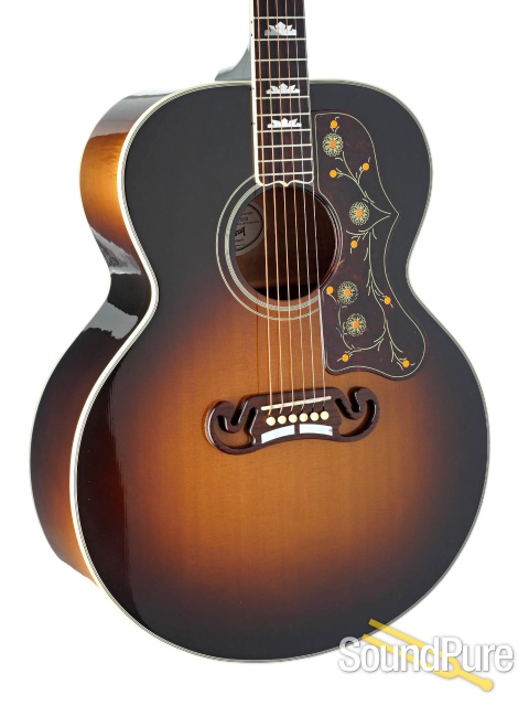 Gibson SJ-200 Sunburst Sitka/Flame Maple #200957075 - Used — image 4