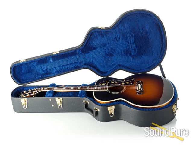 Gibson SJ-200 Sunburst Sitka/Flame Maple #200957075 - Used — image 7