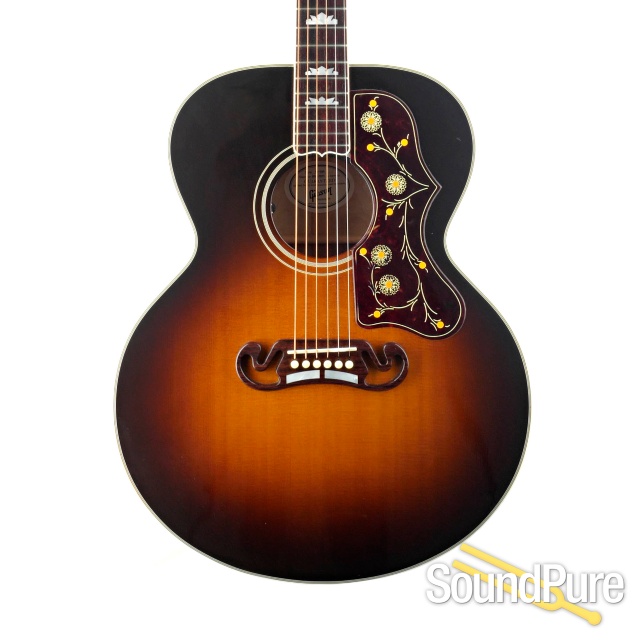 Gibson SJ-200 Sunburst Sitka/Flame Maple #200957075 - Used — image 1