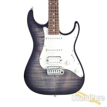 Suhr Std Plus Fade Whale Trans Blue Burst #63475 - Used Suhr Std Plus Fade Whale Trans Blue Burst #63475 - Used
