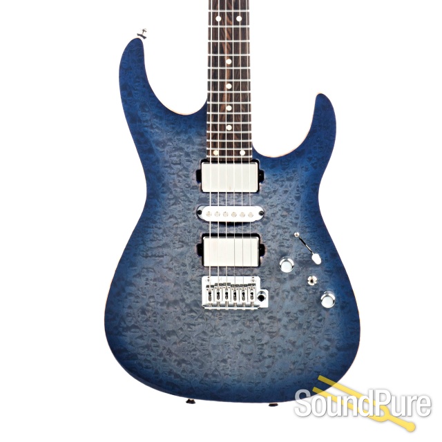 Anderson Angel Abalone/Blue Burst Electric Guitar #02-22-22N — image 1