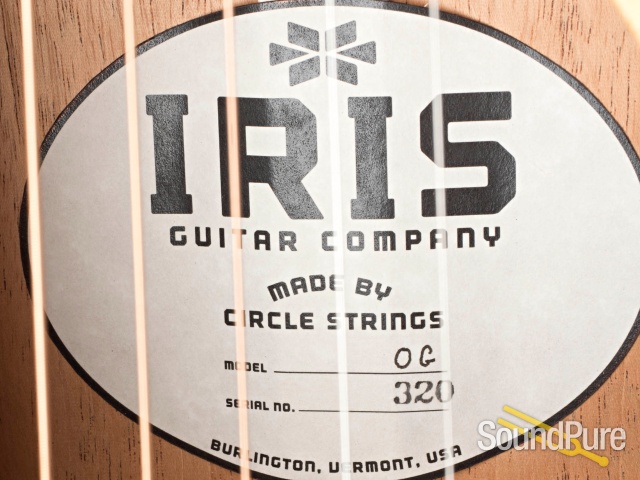 Iris OG Sitka/Mahogany Natural Acoustic Guitar #320 — image 2