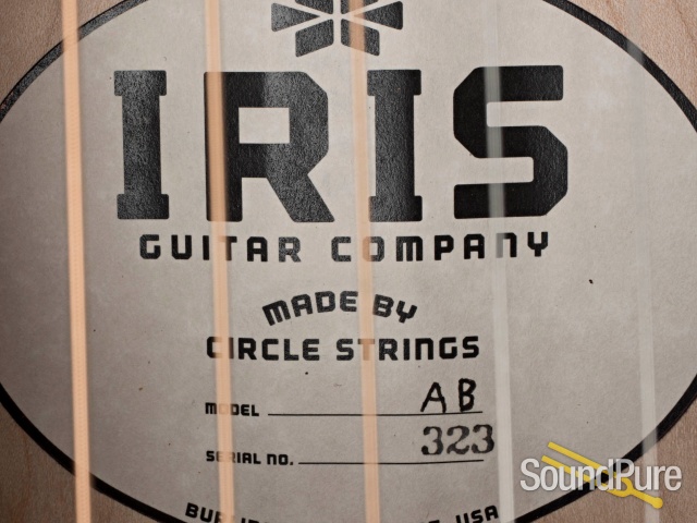 Iris AB Spruce/Maple Sunburst Acoustic Guitar #323 — image 2