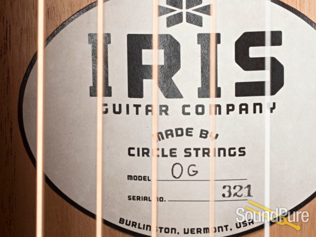 Iris OG Sitka/Mahogany Sunburst Acoustic Guitar #321 — image 2