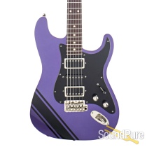 Tuttle Tuned S Plum Crazy Racing Stripe Electric Guitar #718 Tuttle Tuned S Plum Crazy Racing Stripe Electric Guitar #718