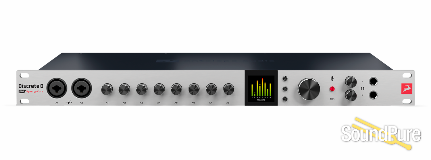 Antelope Audio Discrete 8 Pro Synergy Core | Soundpure.com