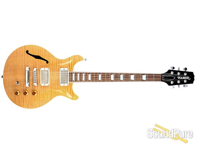 Hamer Artist Natural Electric Guitar #674407 - Used — image 8