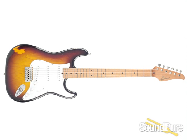 Suhr Custom Classic S Antique 2-Tone Burst #62906 - Used — image 8