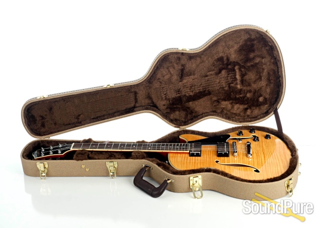 Comins GCS-1 Blonde Semi-Hollow Electric #112357 - Used — image 4