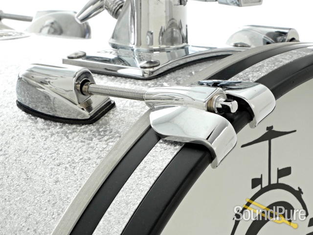 Gretsch 3pc Brooklyn Series Jazz Drum Set-Silver Sparkle — image 5
