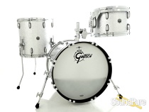 Gretsch 3pc Brooklyn Series Jazz Drum Set-Silver Sparkle Gretsch 3pc Brooklyn Series Jazz Drum Set-Silver Sparkle