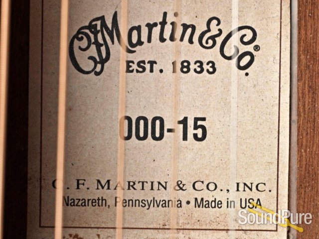 Martin 000-15 Acoustic Guitar #1461141 - Used — image 2