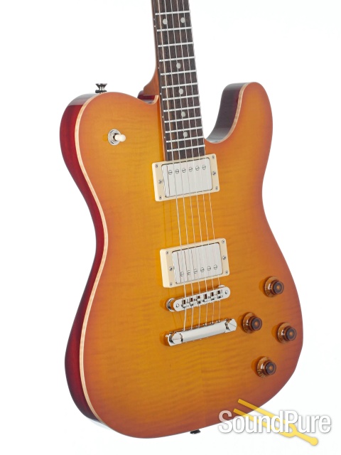 Tuttle Deluxe T Ice Tea Electric Guitar #3 - Used — image 2