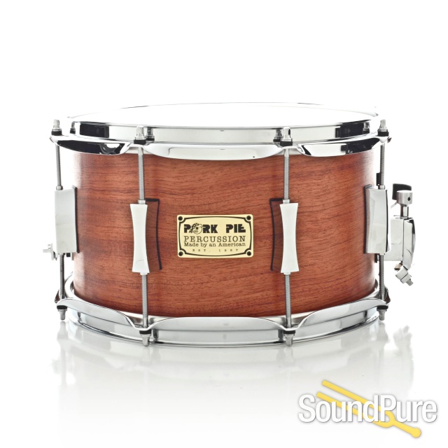 Pork Pie 7x12 Maple Snare Drum-Bubinga Veneer