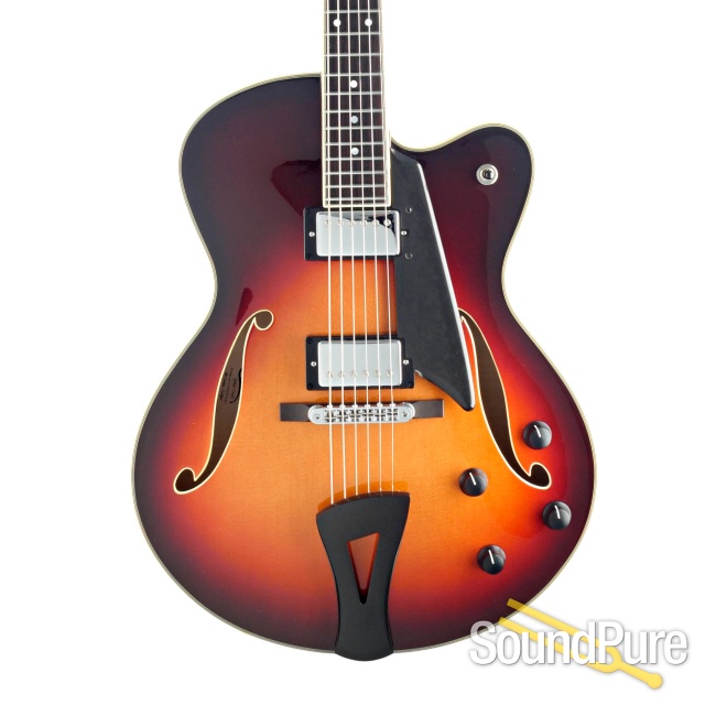 Comins GCS-16-2 Autumn Burst Archtop Guitar #218064 — image 1