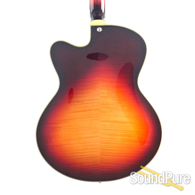 Comins GCS-16-2 Autumn Burst Archtop Guitar #218064 — image 5