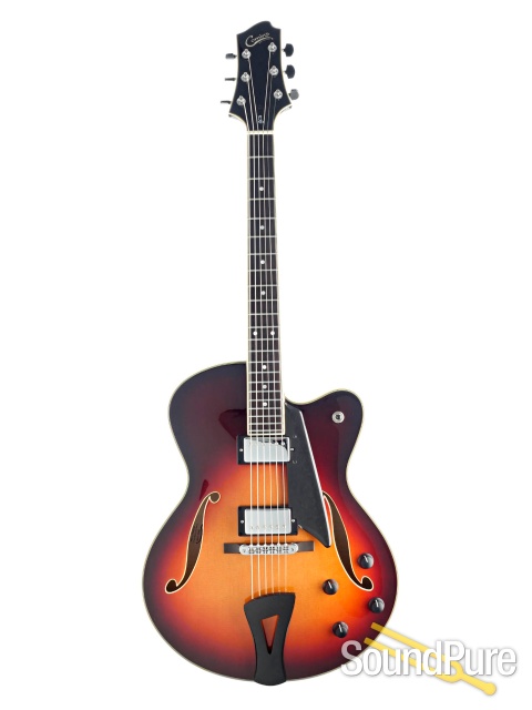 Comins GCS-16-2 Autumn Burst Archtop Guitar #218064 — image 8