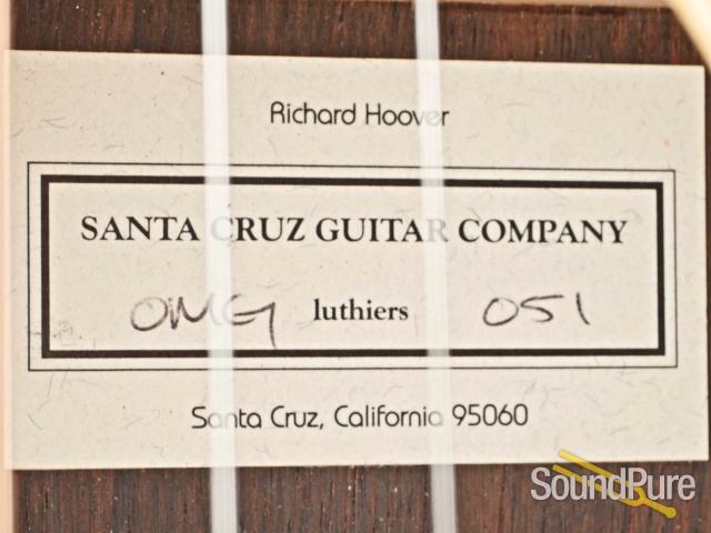 Santa Cruz Custom OM Grand Acoustic Guitar #051 - Used — image 2