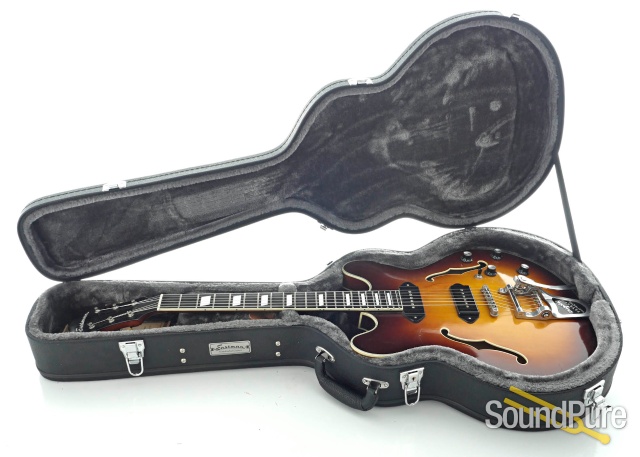 Eastman T64/V-GB Thinline Electric Guitar #13850104 - Used — image 6