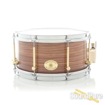 Noble & Cooley 6x12 SS Classic Walnut Snare Drum-Natural Oil