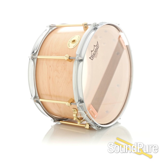 Noble & Cooley 7x12 SS Classic Maple Snare Drum-Natural Oil — image 2