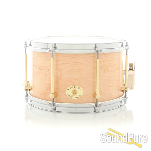 Noble & Cooley 7x12 SS Classic Maple Snare Drum-Natural Oil — image 1