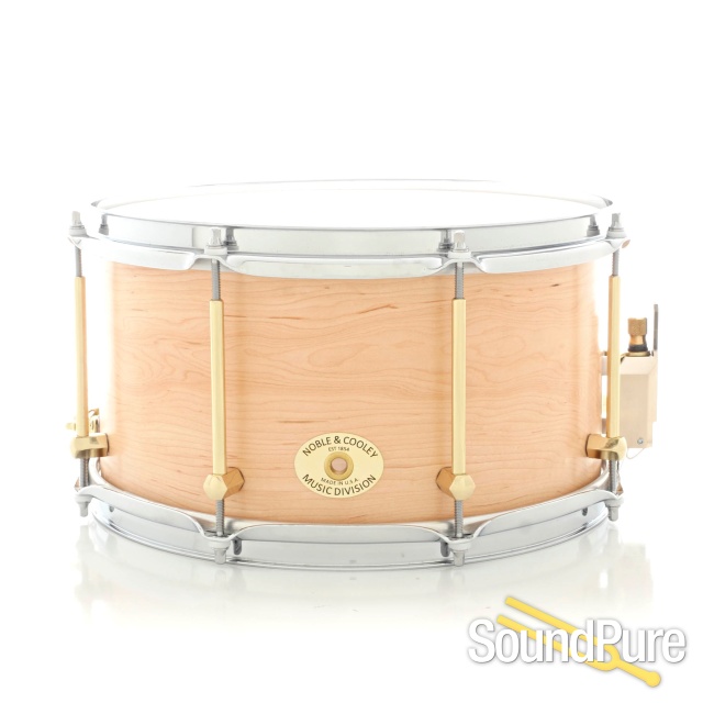 Noble & Cooley 7x13 SS Classic Maple Snare Drum-Natural Oil — image 1