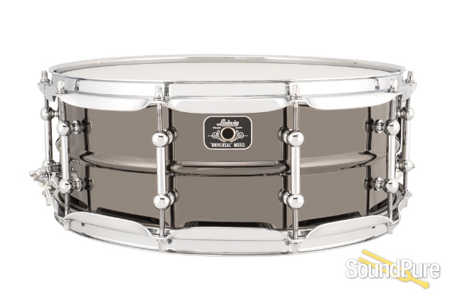 Ludwig 5.5x14 Universal Brass Snare Drum-Chrome — image 1