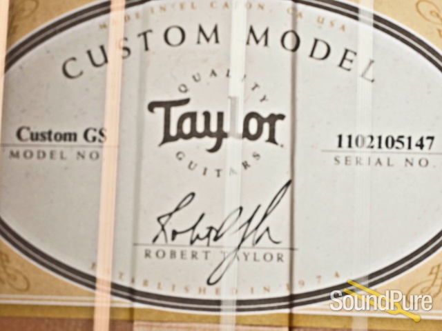 Taylor Custom Grand Symphony Guitar #1102105147 - Used — image 2