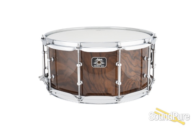 Ludwig 6.5x14 Universal Walnut Snare Drum-Chrome — image 1