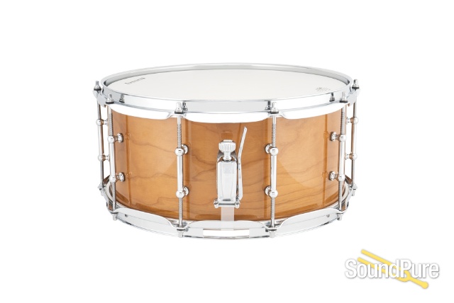 Ludwig 6.5x14 Universal Cherry Snare Drum-Chrome — image 2
