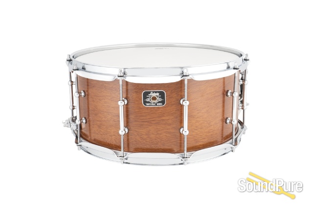 Ludwig 6.5x14 Universal Mahogany Snare Drum-Chrome — image 1