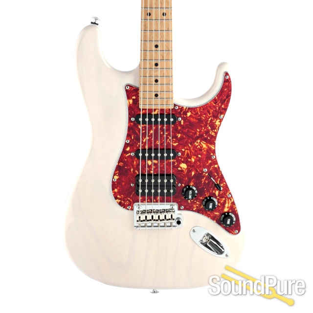 Suhr Classic S Paulownia Trans White Electric Guitar #66852 — image 1