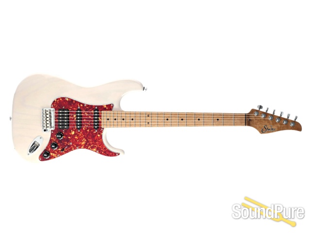 Suhr Classic S Paulownia Trans White Electric Guitar #66852 — image 8