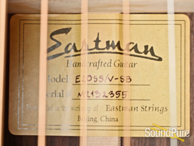 Eastman E20SS/V-SB Addy/RW Acoustic Guitar #M2132355 — image 2