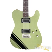 Tuttle Tuned T Star Lime Racing Stripe Electric Guitar #720 Tuttle Tuned T Star Lime Racing Stripe Electric Guitar #720