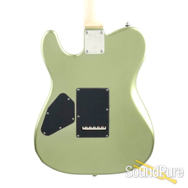 Tuttle Tuned T Star Lime Racing Stripe Electric Guitar #720 — image 5