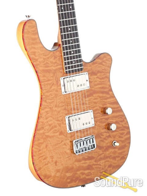 Soloway Swan Custom LN6 Electric Guitar #G172 - Used — image 2