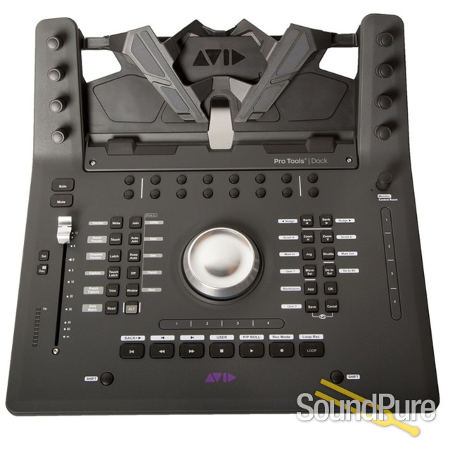 AVID Dock Master Fader Studio Controller and iPad Dock