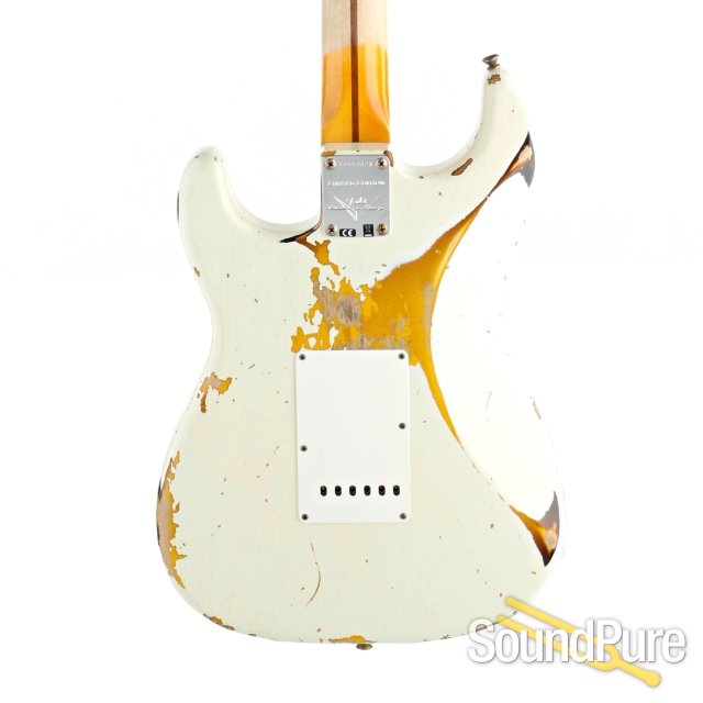 Fender CS Limited 1956 Heavy Relic Strat #CZ553323 - Used — image 5