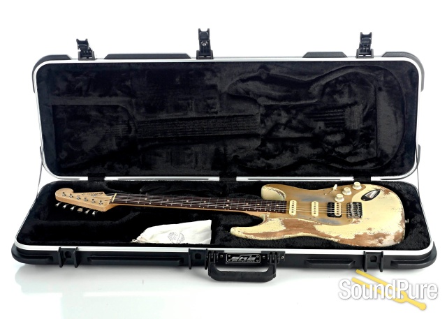 Luxxtone Choppa S Destroyed Relic Electric Guitar #0590 — image 4
